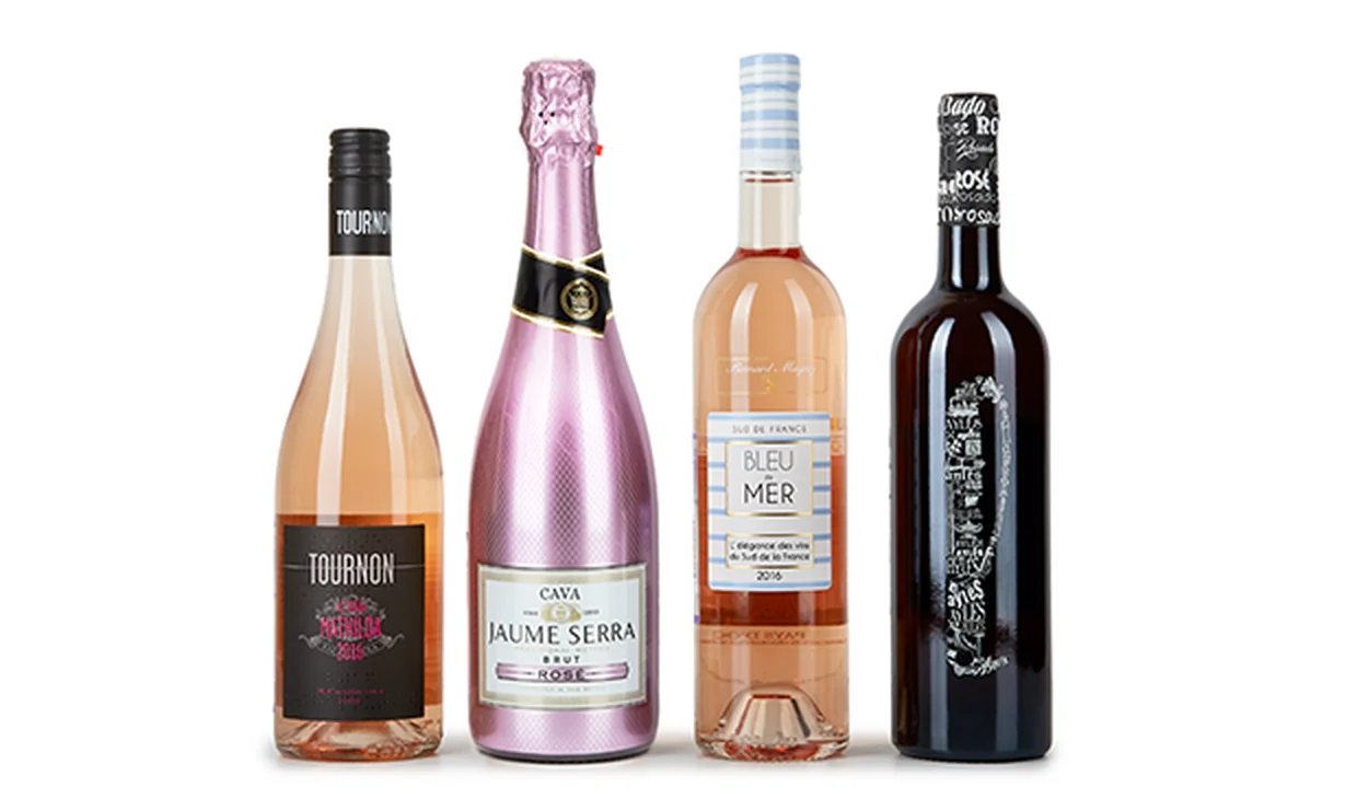 Набор вина - Drink Pink v.10.1, 4 бутылки розового
