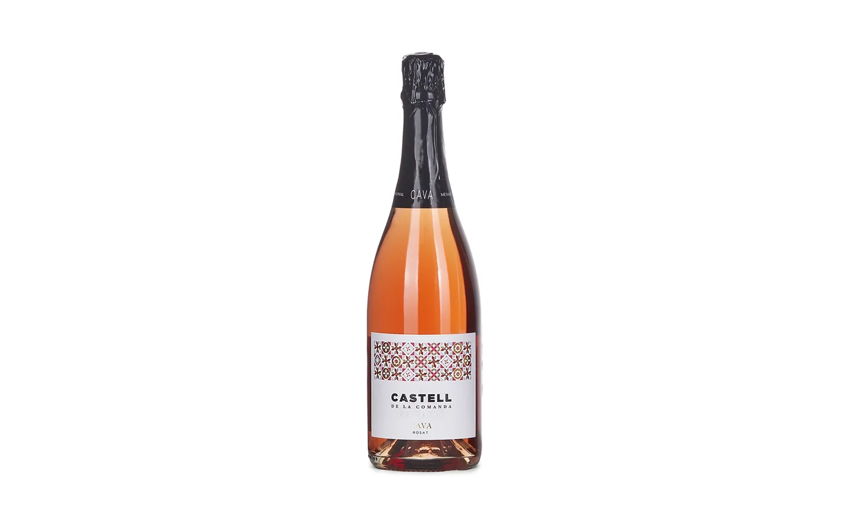 Набор вина - Игристое Castell de la Comanda Cava Rosat, 1 бутылка розового игристого