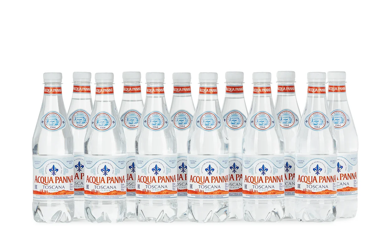 Набор вина - Ящик воды Acqua Panna 0.5 л, 12 бутылок воды по 0,5 л