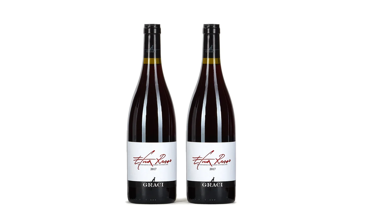 Набор вина - Пара сицилийского Graci Etna Rosso, 2 бутылки красного