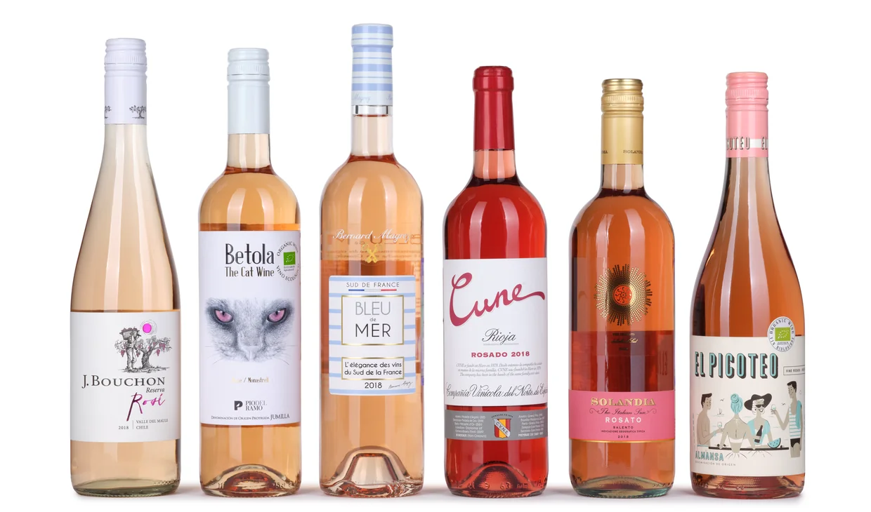 Набор вина - Drink pink, 6 бутылок розового