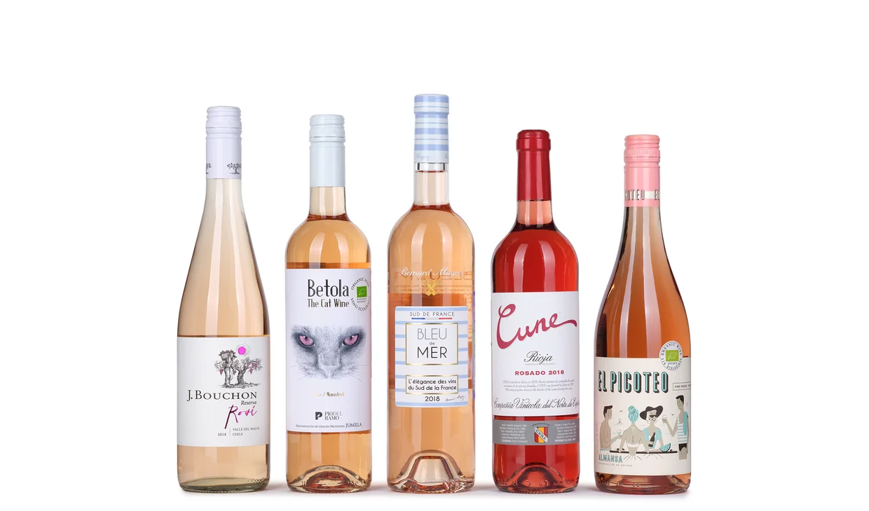 Набор вина - Drink pink, 6 бутылок розового