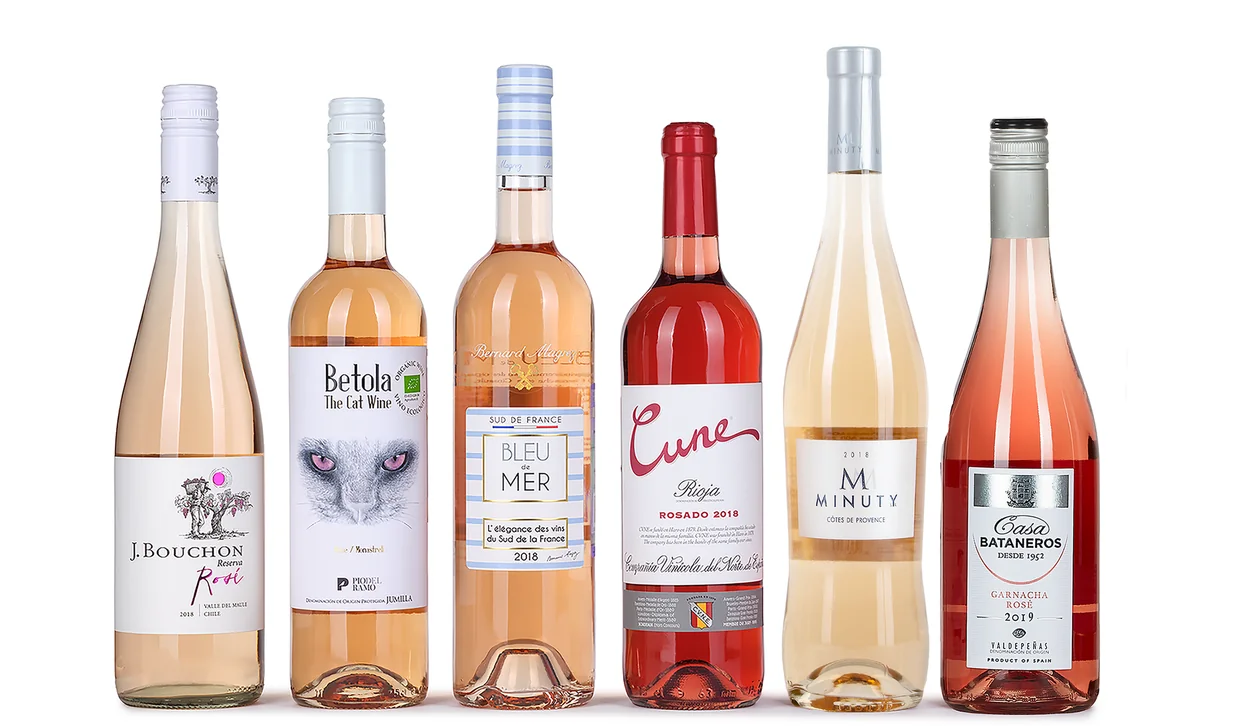 Набор вина - Drink pink, 6 бутылок розового