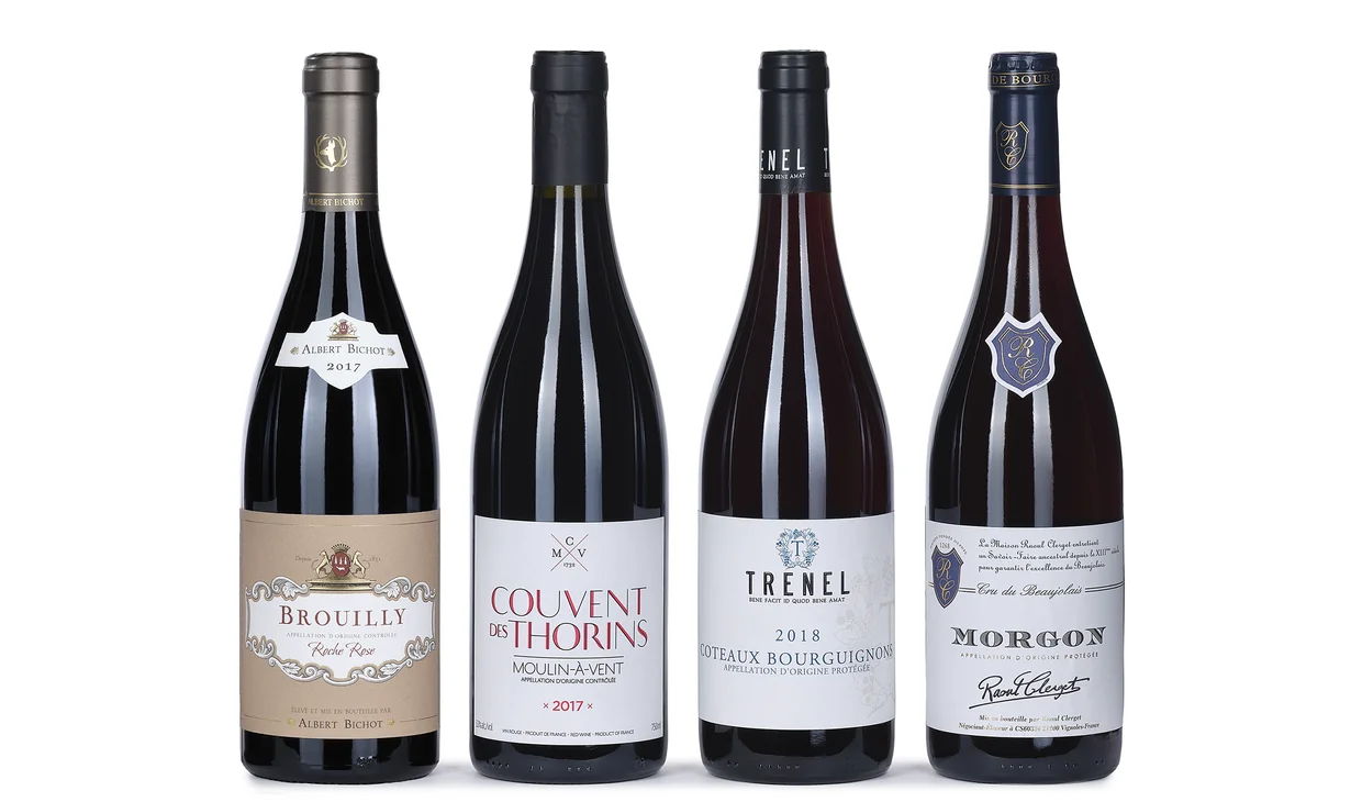 Набор вина - Гаме, 4 бутылки красного