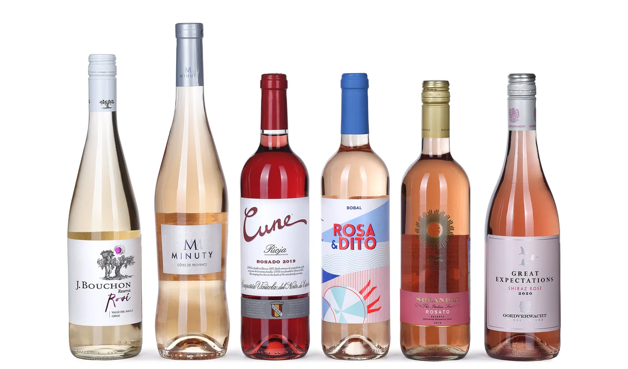 Набор вина - Drink pink, 6 бутылок розового