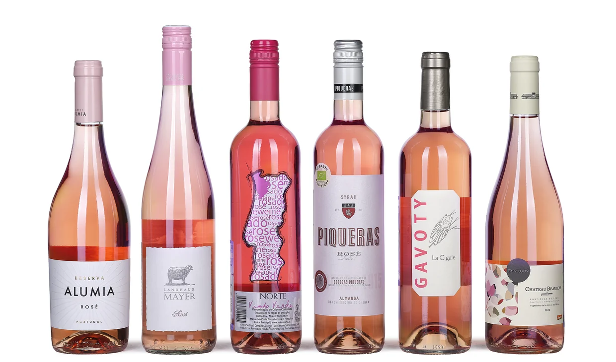 Набор вина - Drink pink, 6 бутылок розового