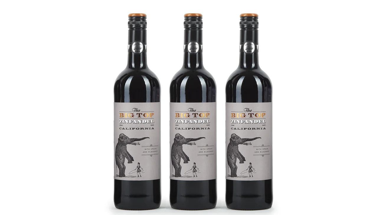 Набор вина - Тот самый зин со слоном, 3 бутылки красного