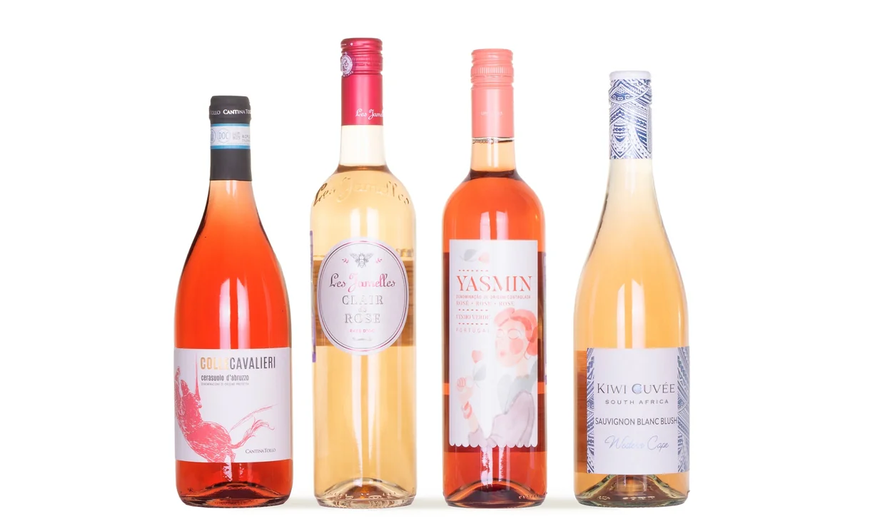 Набор вина - Drink pink, 4 бутылки розового