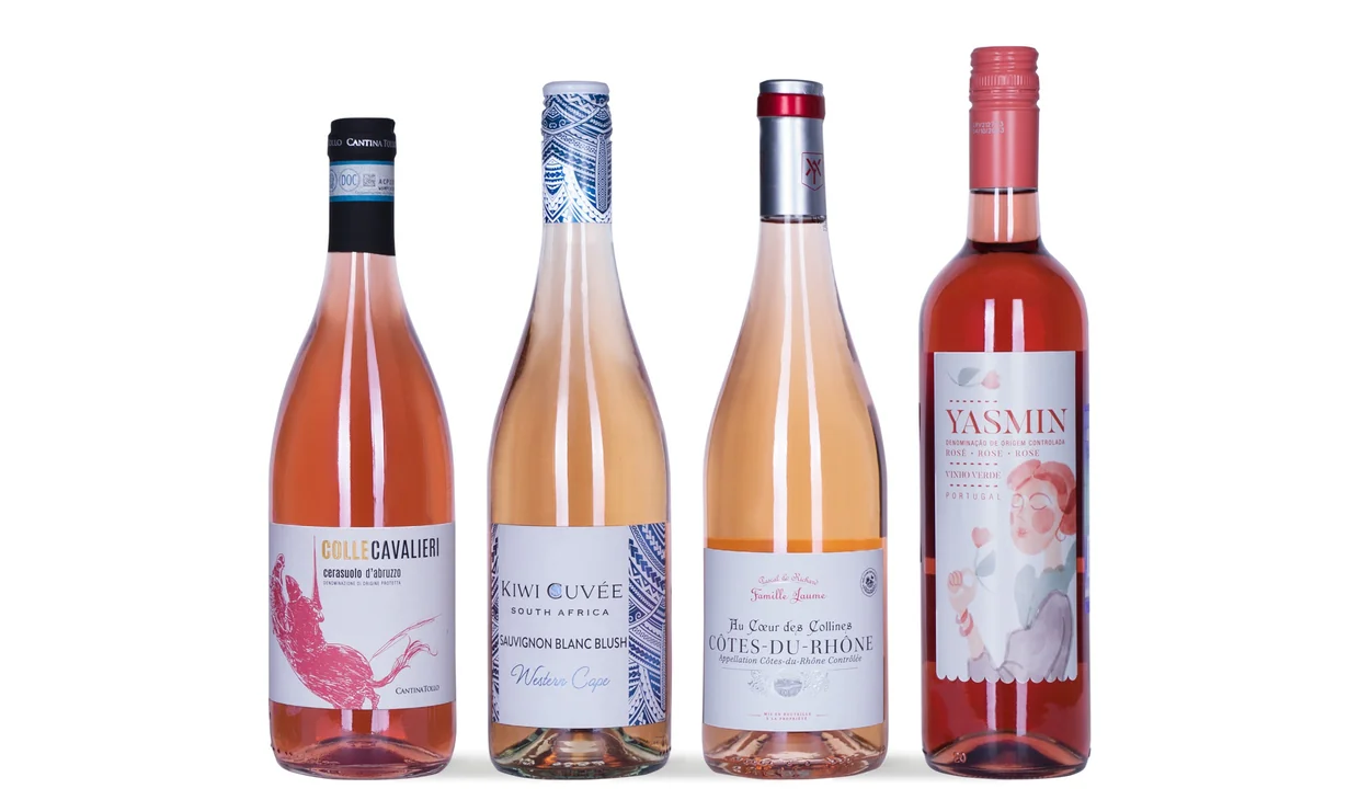 Набор вина - Drink pink, 4 бутылки розового
