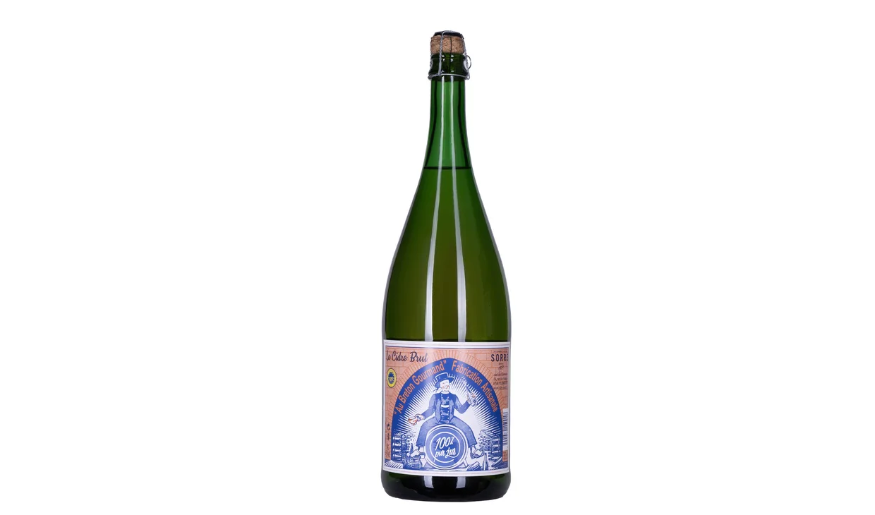 Sorre Cidre Au Breton Gourmand Brut 1500 мл, Бретань, Франция