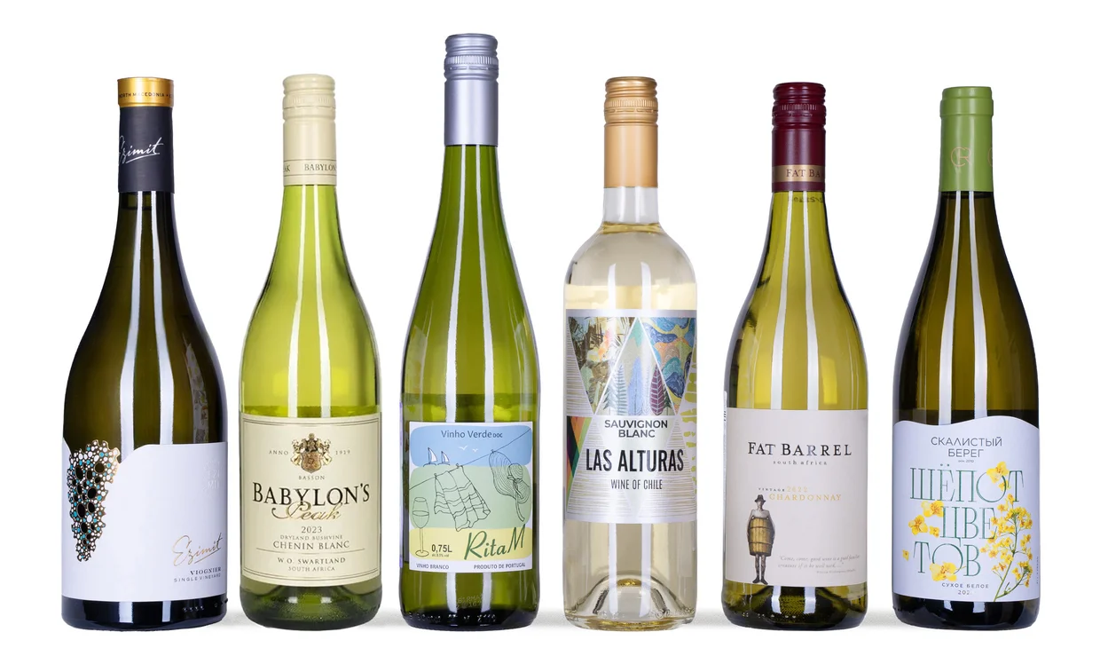 Набор вина - Не ешь снег!, 6 бутылок белого