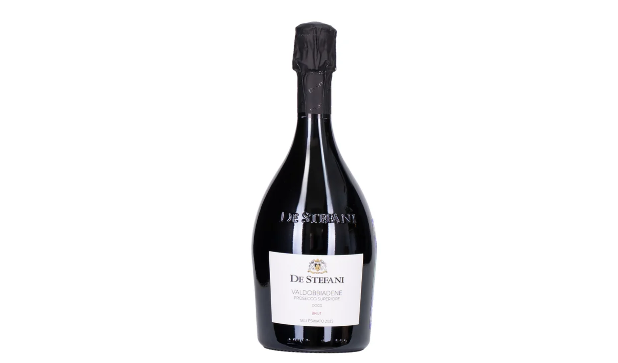 2023 De Stefani Millisimato Valdobbiadene Prosecco Superiore DOCG Brut, Венето, Италия