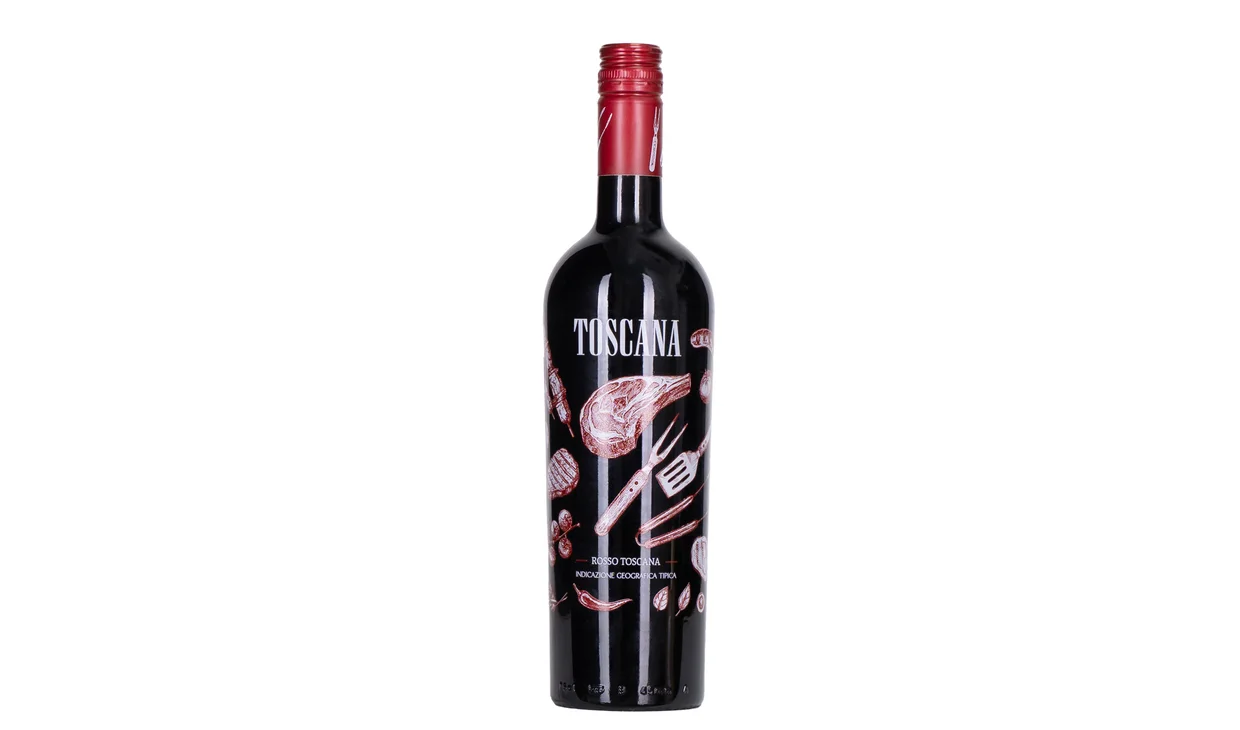 2020 Le Piazze SPA BBQ Rosso Toscana IGT, Тоскана, Италия