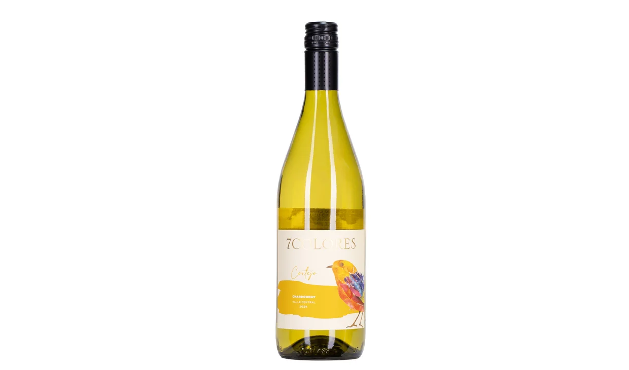 2024 Morande Wine Group 7 Colores Cortejo Chardonnay Valle Centrale, Центральная долина, Чили