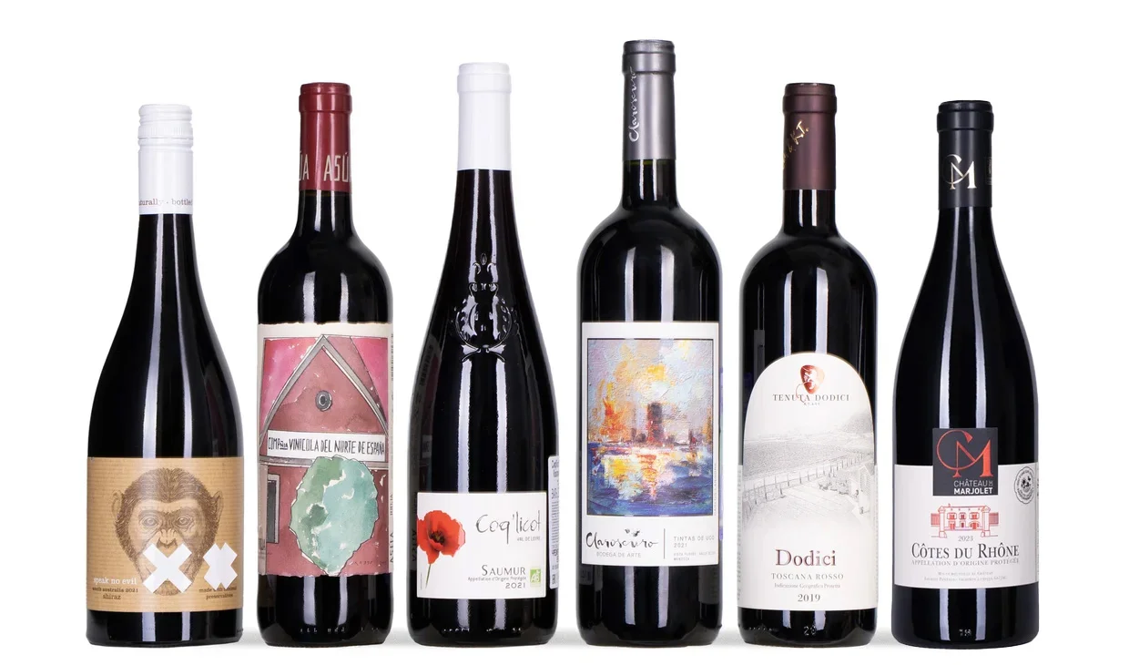 Набор вина - Безупречная репутация, 6 бутылок красного