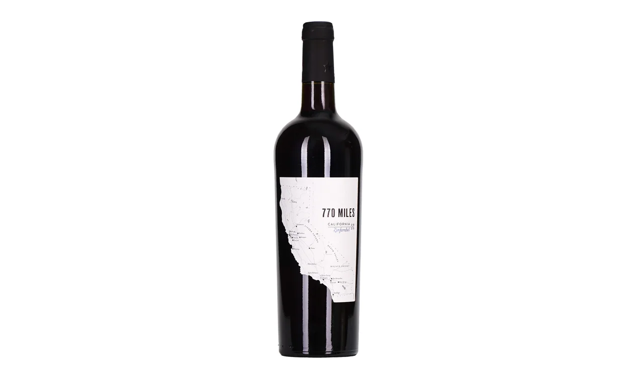 2023 Les Grands Chais de France 770 Miles Zinfandel, Калифорния, США