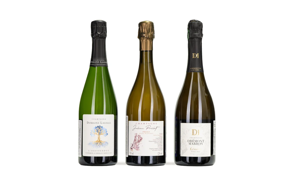 Набор вина - О, Шампань!, 3 бутылки шампани