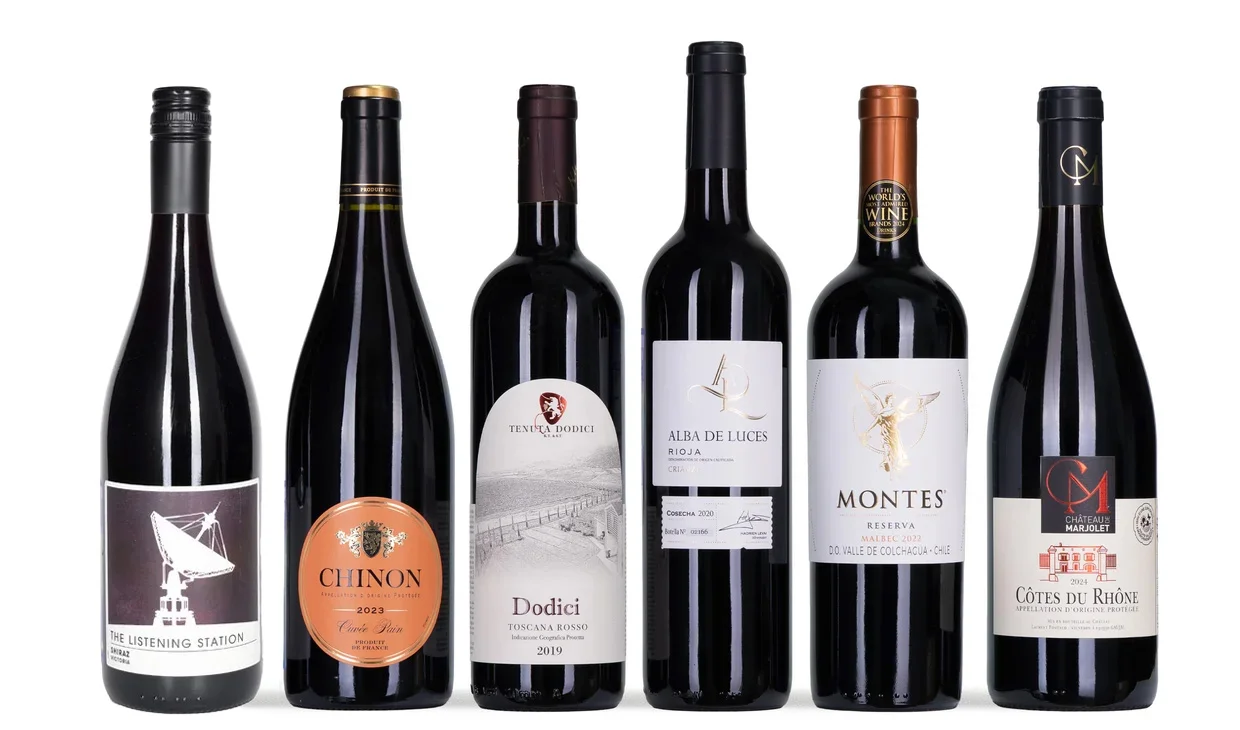 Набор вина - Безупречная репутация, 6 бутылок красного