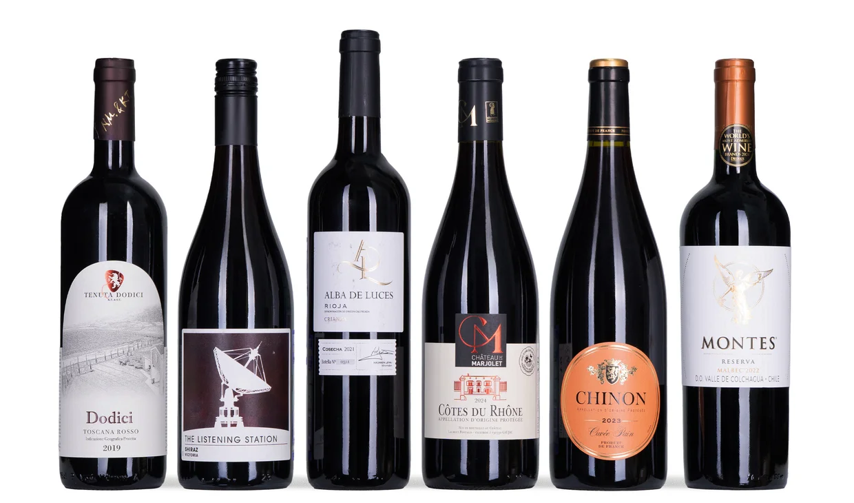 Набор вина - Безупречная репутация, 6 бутылок красного