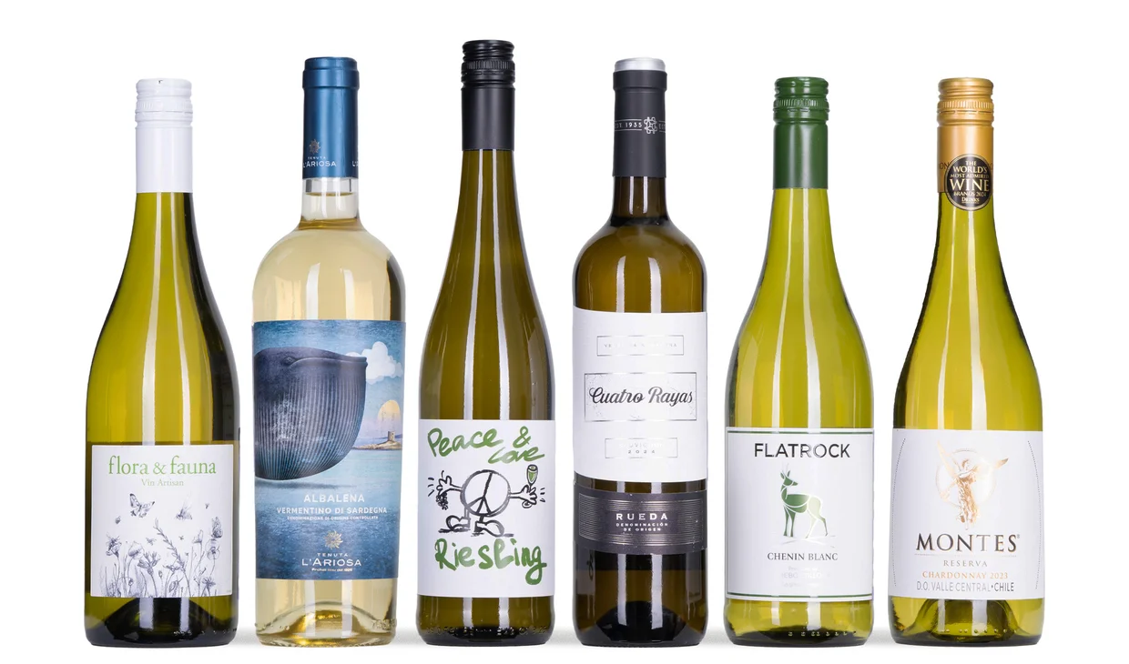 Набор вина - Белая магия, 6 бутылок белого