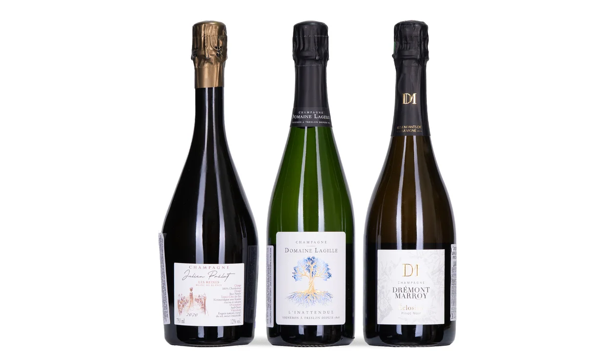 Набор вина - О, Шампань!, 3 бутылки шампани