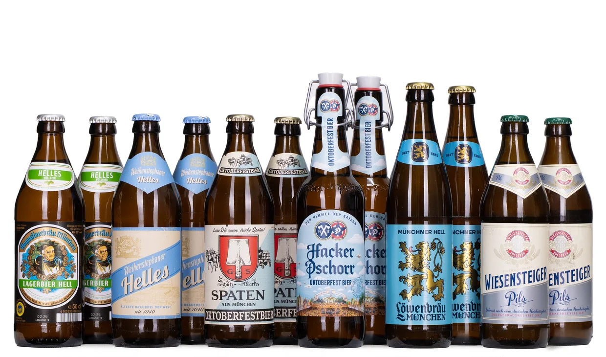 Набор вина - Пиво есть!, 6 разных пив по 2 бутылки каждого