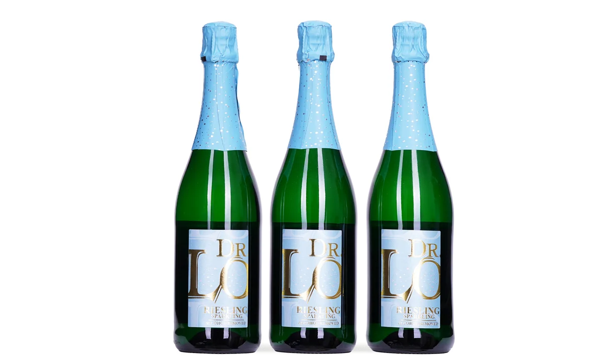 Набор вина - Рислинг Зеро, 3 бутылки безалкогольного игристого