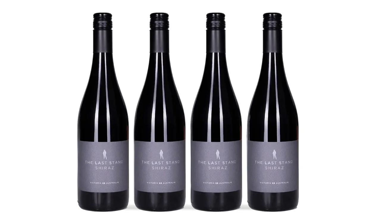 Набор вина - Австралийский шираз для черничных ночей, 4 бутылки красного