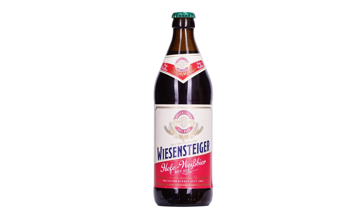 Wiesensteiger Hefe-Weissbier Rot Ale 500 мл, Германия