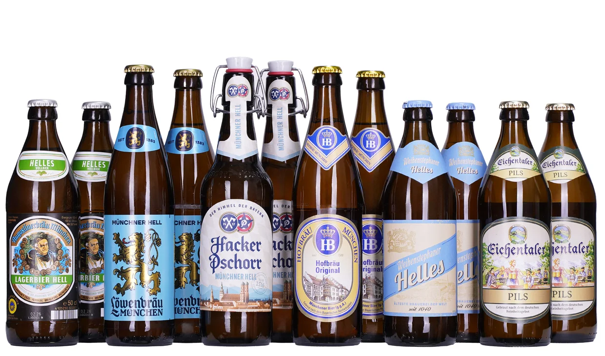 Набор вина - Пиво есть!, 6 разных пив по 2 бутылки каждого