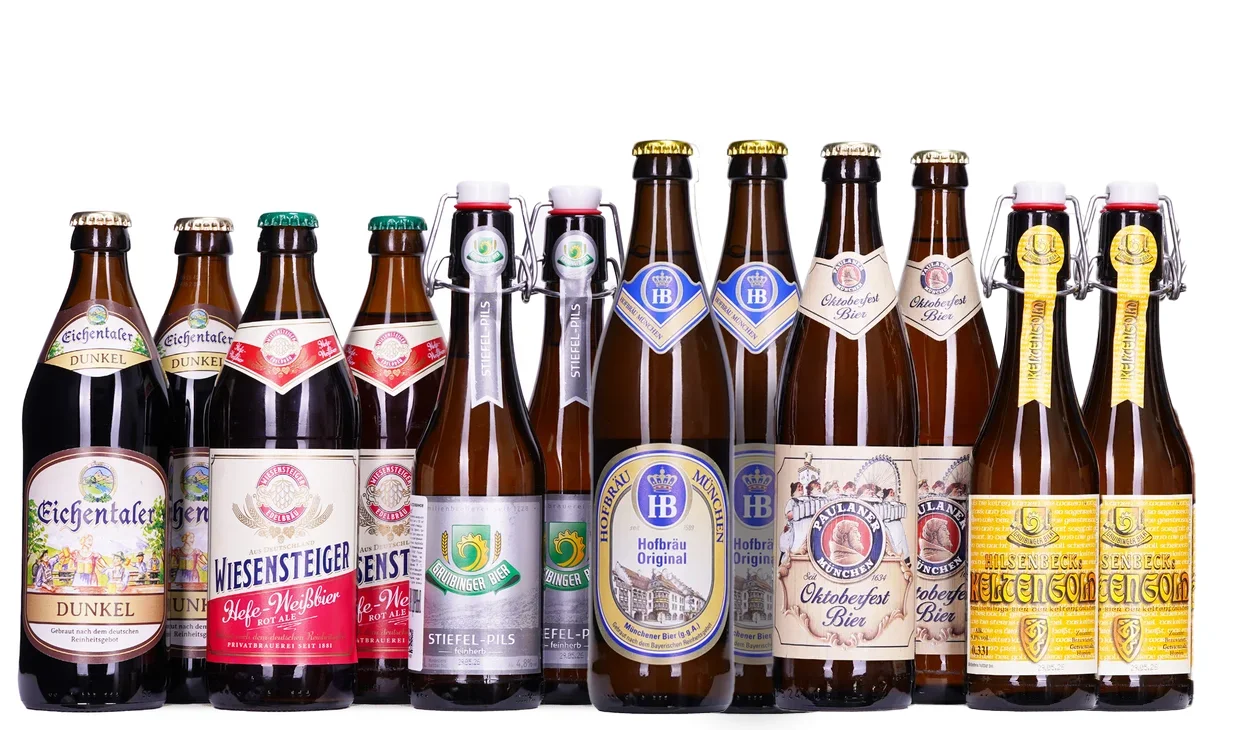 Набор вина - Баварская дюжина, 6 разных пив по 2 бутылки каждого