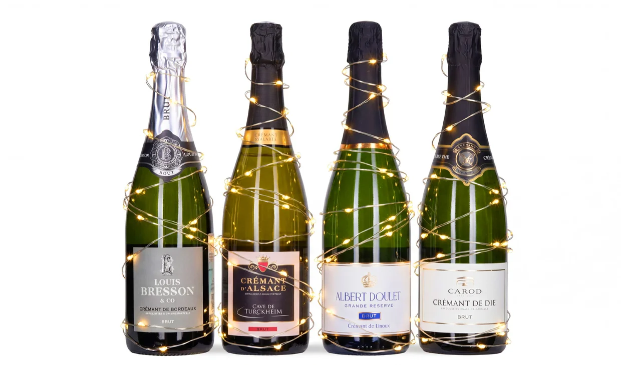 Набор вина - А я еду за креманом, 4 бутылки игристого