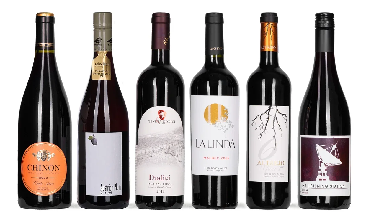 Набор вина - Безупречная репутация, 6 бутылок красного