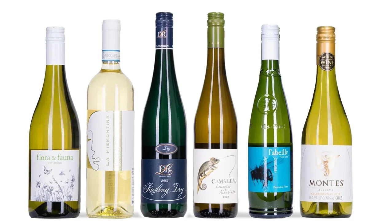 Набор вина - Белая магия, 6 бутылок белого