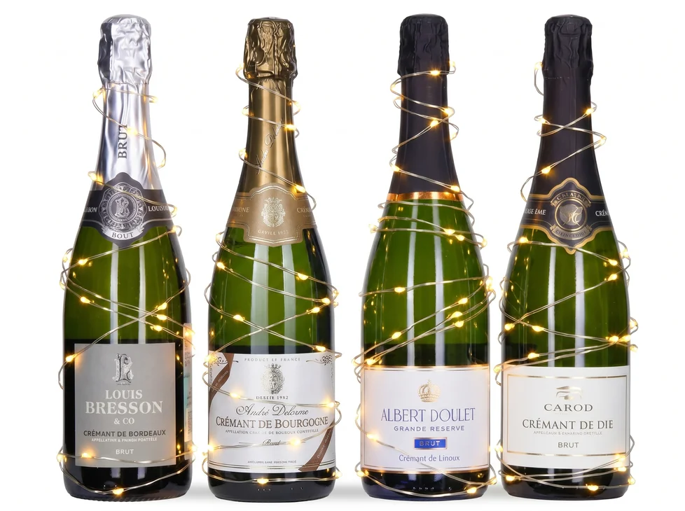 Набор вина - А я еду за креманом, 4 бутылки игристого