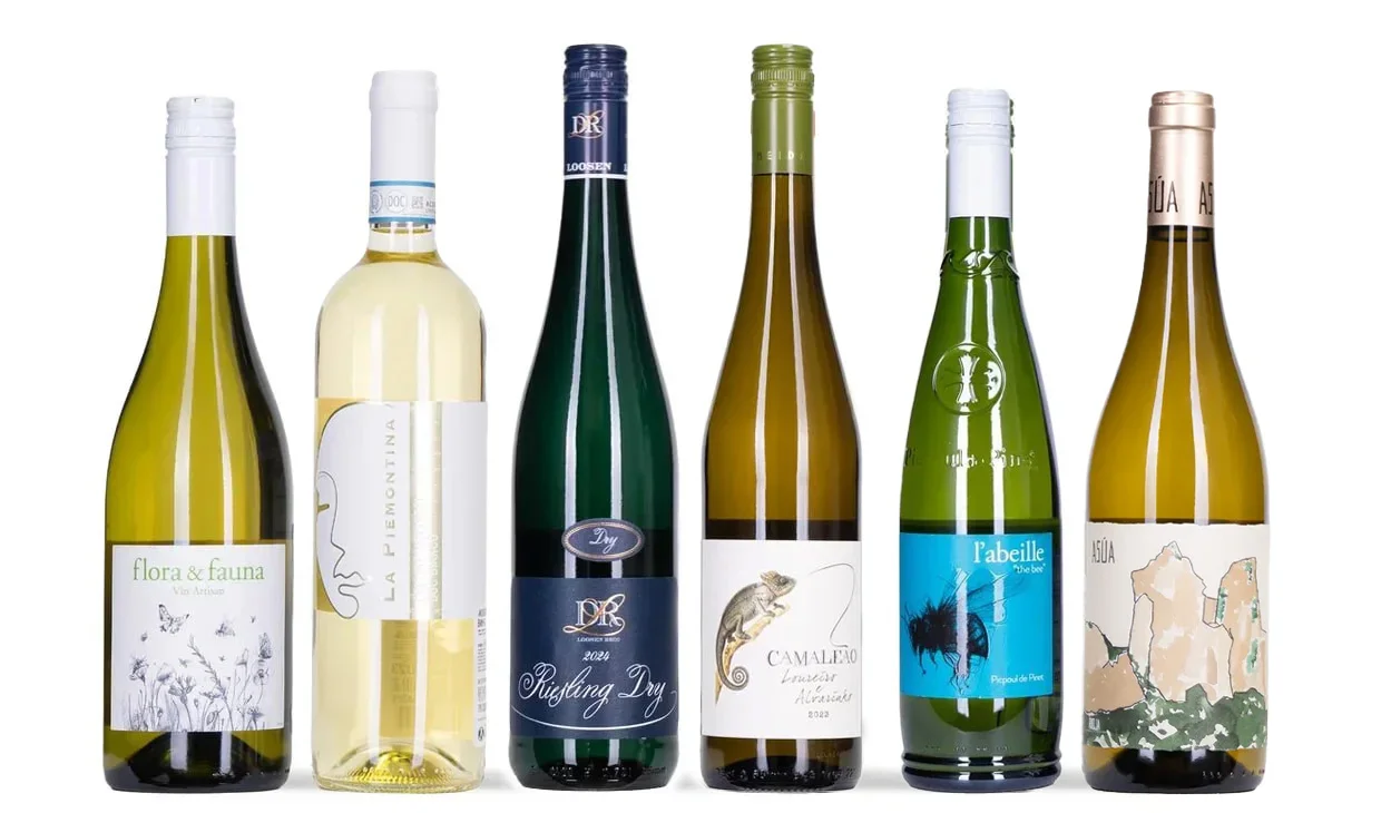 Набор вина - Белая магия, 6 бутылок белого