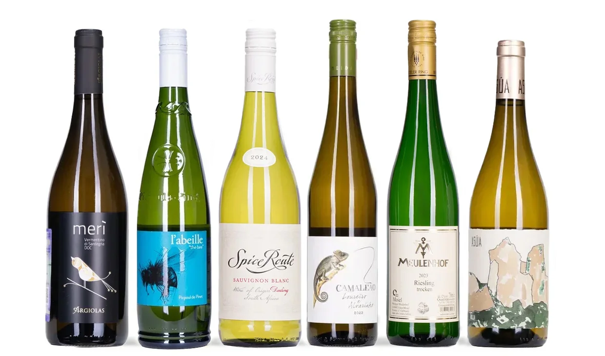 Набор вина - Белая магия, 6 бутылок белого