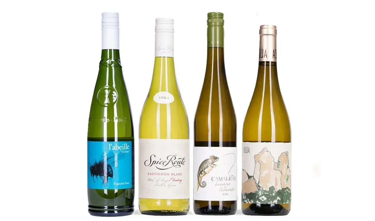 Набор вина - Белая магия, 4 бутылки белого