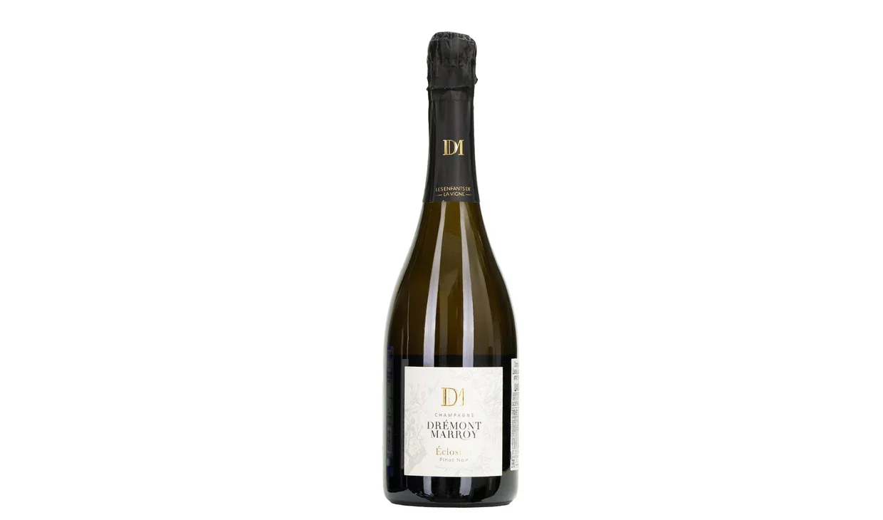 Набор вина - Dremont Marroy Eclosion Pinot Noir Champagne AOC Brut Nature, 1 бутылка игристого