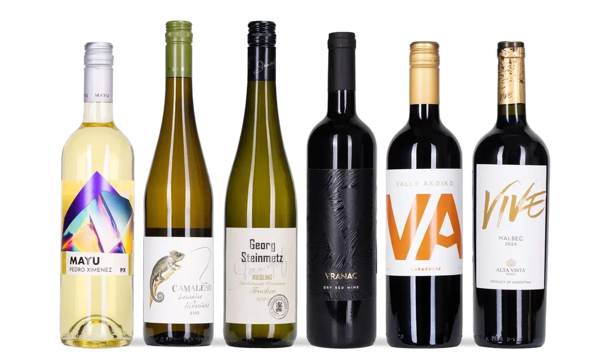 Набор вина - Шесть пятниц на неделе, По 3 бутылки белого и красного