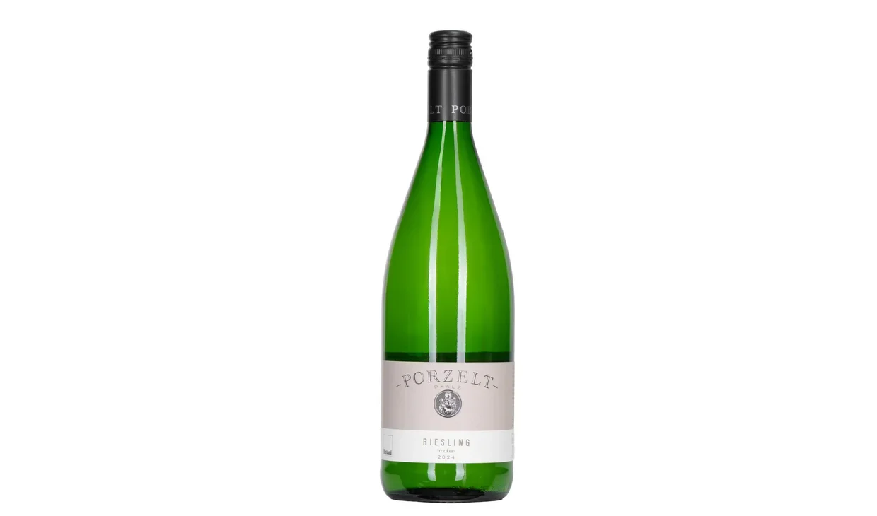 Набор вина - Porzelt Riesling Trocken Pfalz 1L, 1 бутылка белого