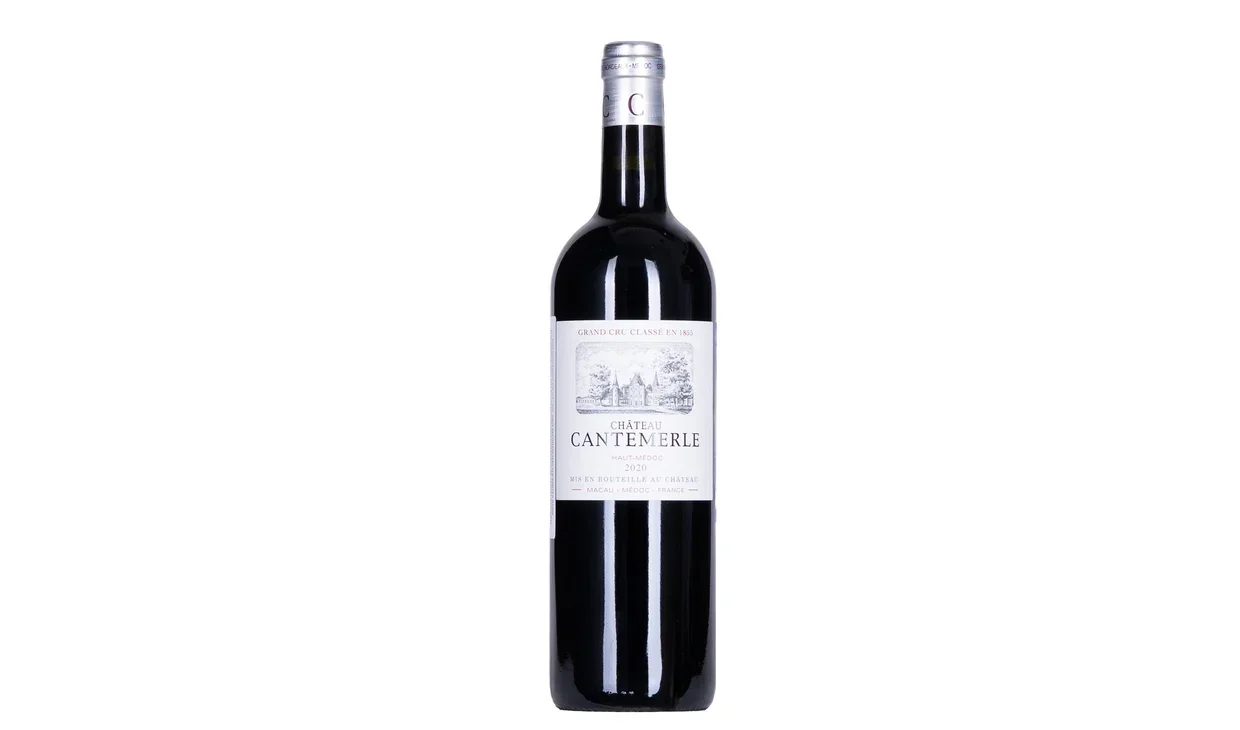 Набор вина - Chateau Cantemerle 5-me Grand Cru Haut-Medoc AOC, 1 бутылка красного