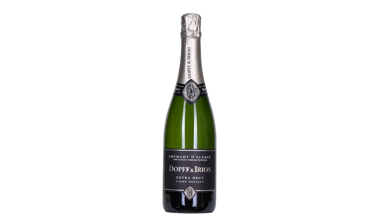 Набор вина - Dopff & Irion Zero Dosage Cremant d'Alsace AOC Extra Brut, 1 бутылка игристого