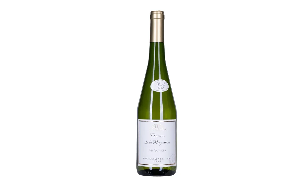 Набор вина - Les Freres Couillaud Chateau de la Ragotiere Les Schistes Muscadet Sevre et Maine Sur Lie АОC, 1 бутылка белого