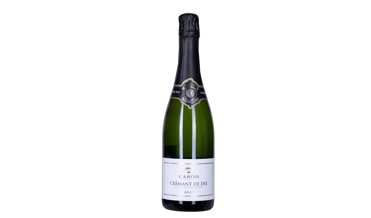 Набор вина - Caves Carod Cremant de Die AOP Brut, 1 бутылка игристого