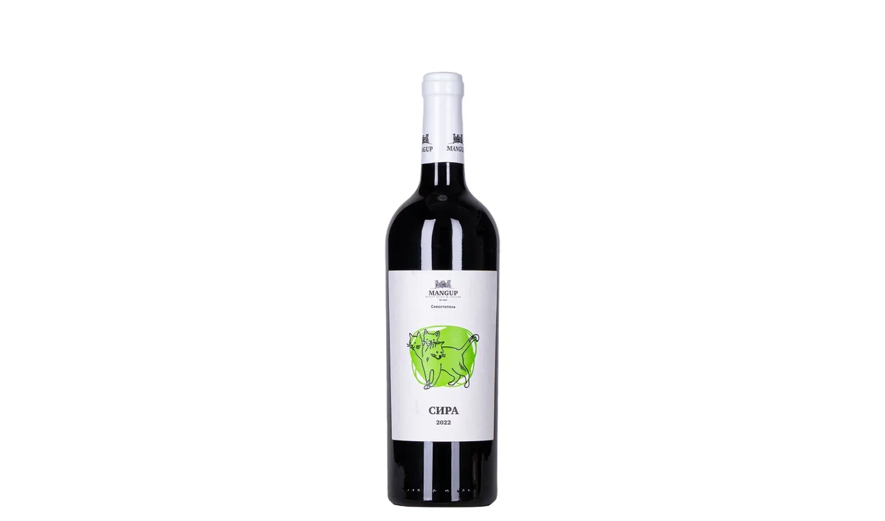 Набор вина - Mangup Syrah, 1 бутылка красного