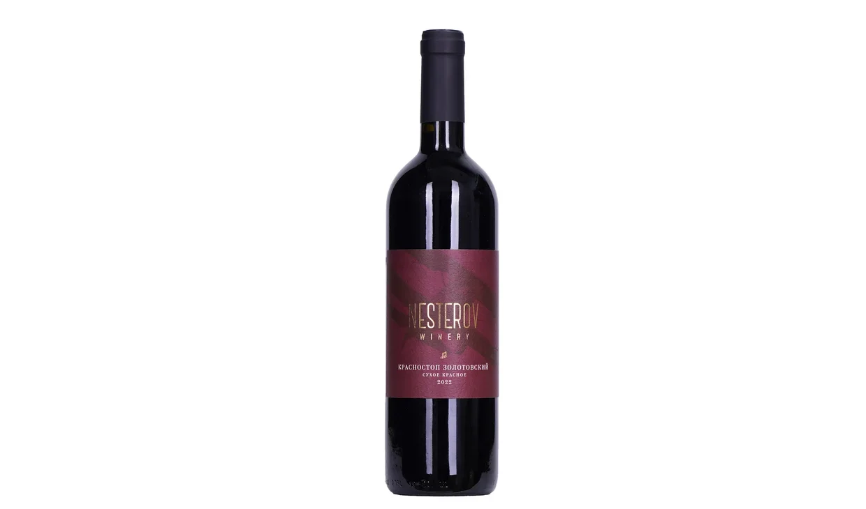 Набор вина - Nesterov Winery Krasnostop Zolotovsky, 1 бутылка красного