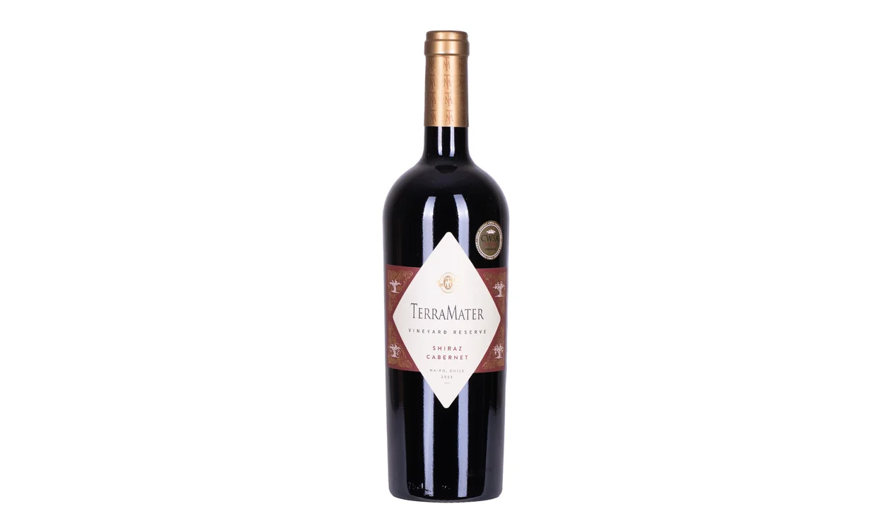 2023 TerraMater  Vineyard Reserve Shiraz Cabernet Maipo Valley, Долина Майпо, Чили